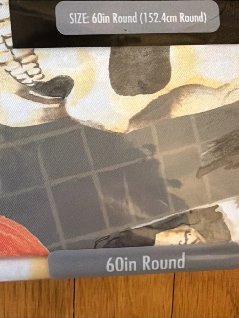 Peva round tablecloth